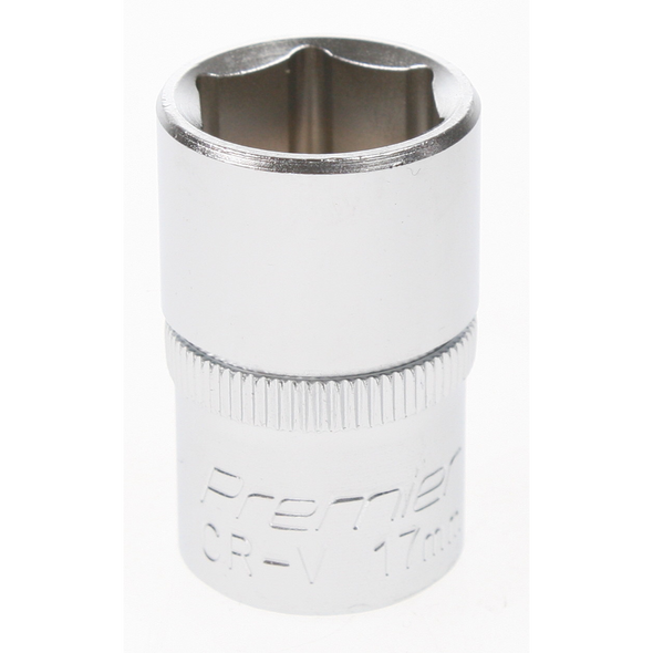 Sealey Socket 1/2"dr 17mm (6pt)