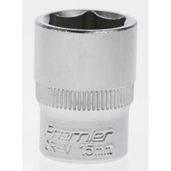 Sealey Socket 3/8"dr 15mm (6pt)(lsa)