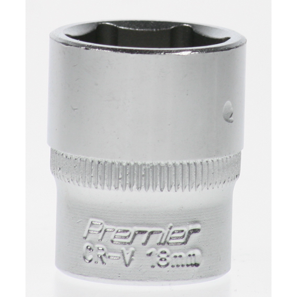 Sealey Socket 3/8"dr 18mm (6pt)(lsa)