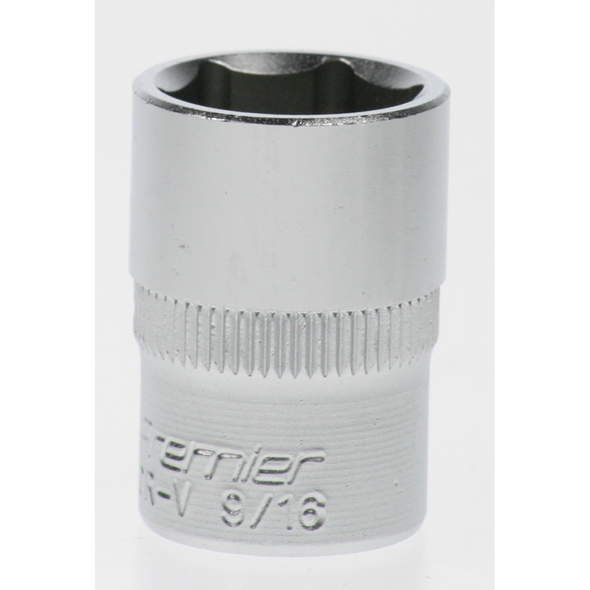 Sealey Socket 3/8"dr 9/16" (6pt)(lsa)
