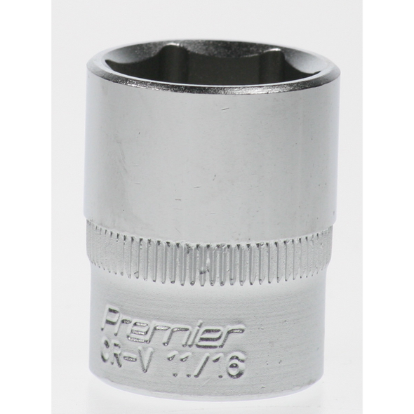 Sealey Socket 3/8"dr 11/16" (6pt)(lsa)