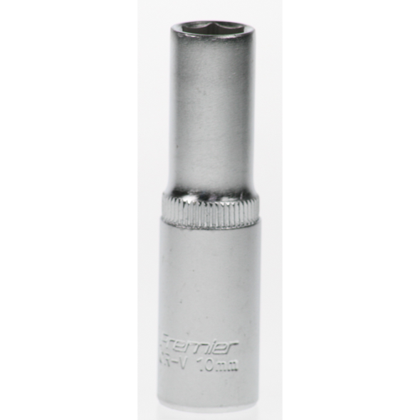Sealey Socket 3/8"dr 10mm (6pt) 'deep'(lsa)