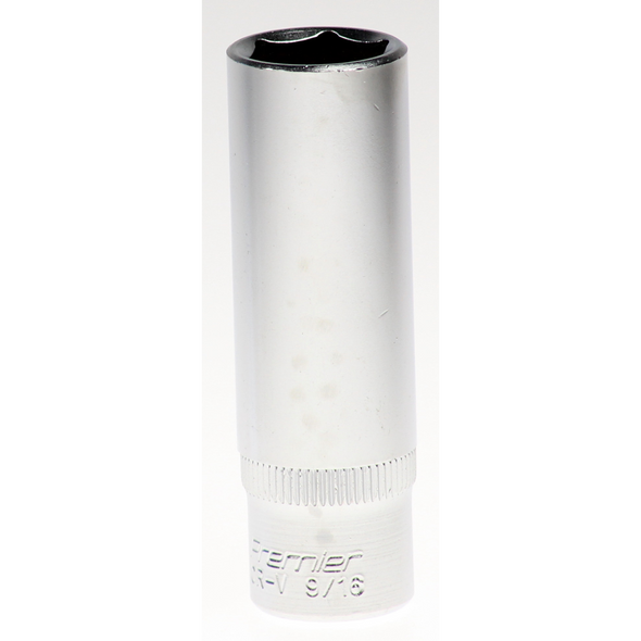 Sealey Socket 3/8"dr 9/16" (6pt) 'deep'(lsa)