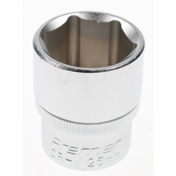 Sealey Socket 1/2"dr 25mm (6pt)