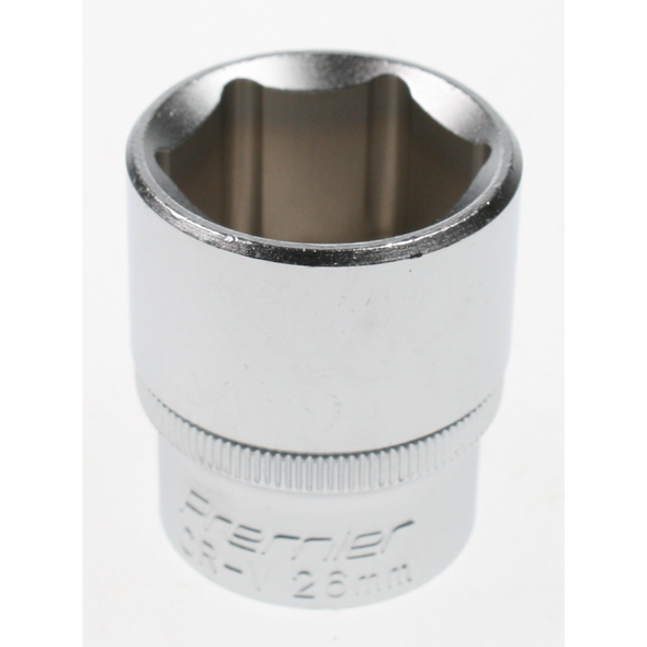 Sealey Socket 1/2"dr 26mm (6pt)