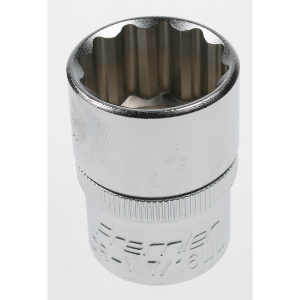 Sealey Socket 1/2"dr 7/16" (12pt)