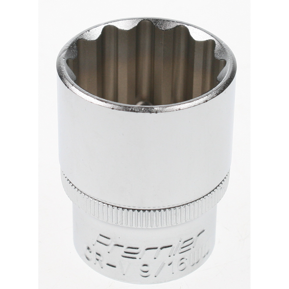 Sealey Socket 1/2"dr 9/16" (12pt)