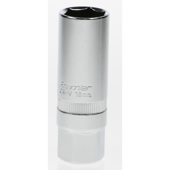 Sealey Spark plug socket 3/8"dr 16mm (6pt)(lsa)