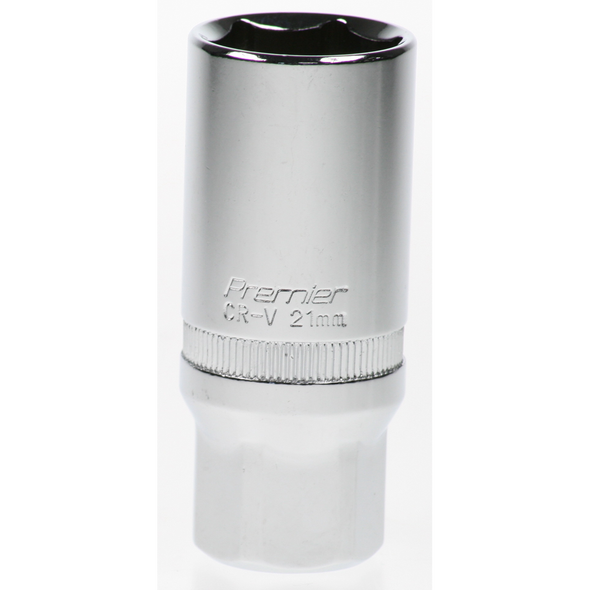 Sealey Spark plug socket 3/8"dr 21mm (6pt)(lsa)