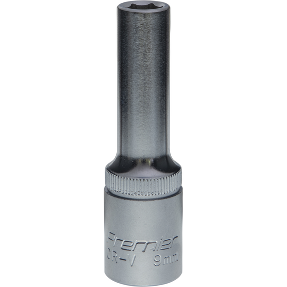 Sealey Socket 1/2"dr 9mm (Deep) 6pt