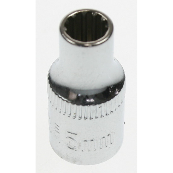 Sealey Spline socket 1/4"dr 5mm