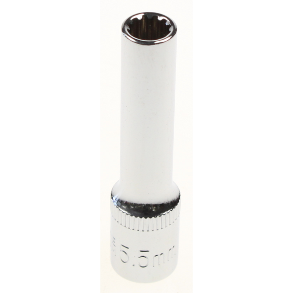 Sealey Spline socket (deep) 1/4" 5.5mm