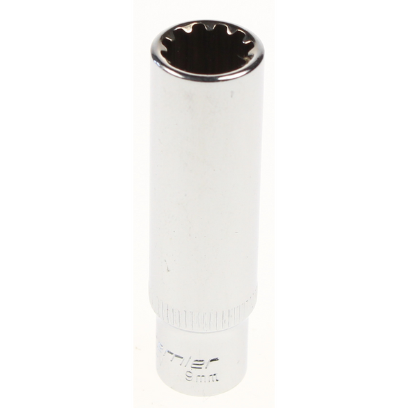 Sealey Spline socket (deep) 1/4" 9mm