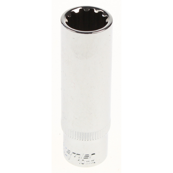 Sealey Spline socket (deep) 1/4" 10mm