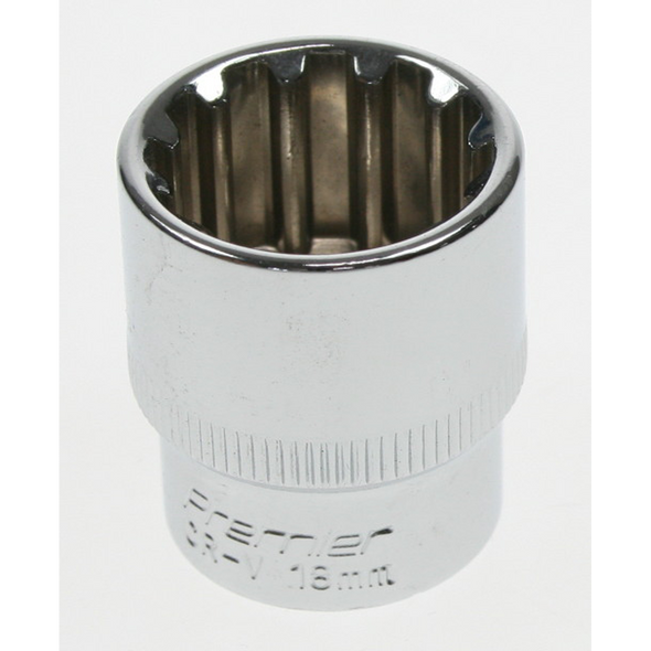 Sealey Spline socket 3/8"dr 18mm