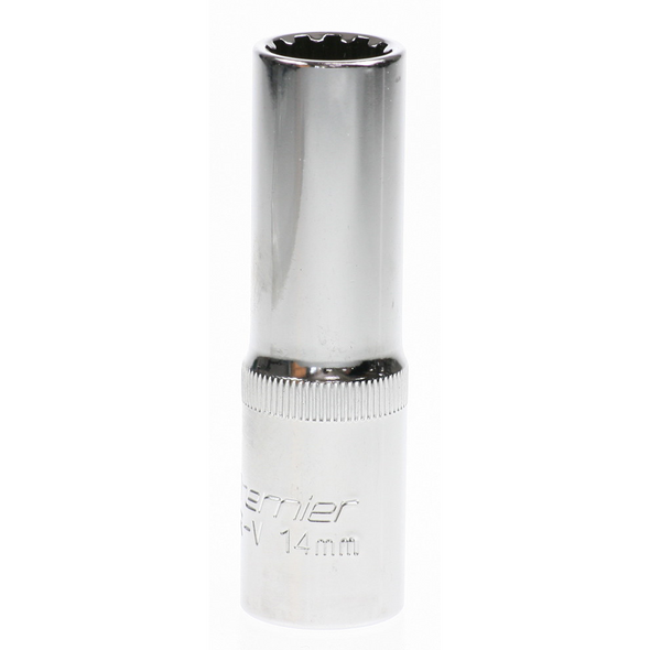 Sealey Spline socket (deep) 1/2"dr 14mm