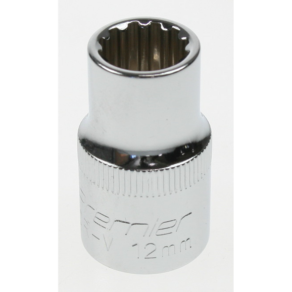 Sealey Spline socket 1/2"dr 12mm