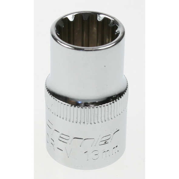 Sealey Spline socket 1/2"dr 13mm