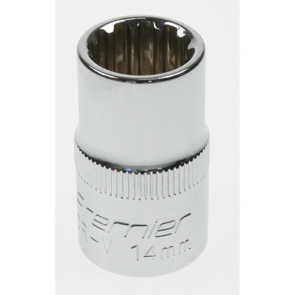 Sealey Spline socket 1/2"dr 14mm