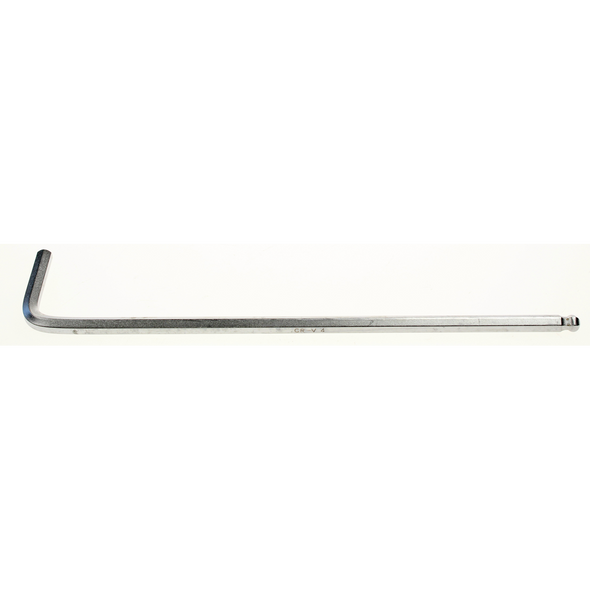 Sealey Extra long ball-end hex key 4mm