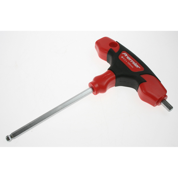 Sealey Ball-end t-handle hex key set 6.0mm