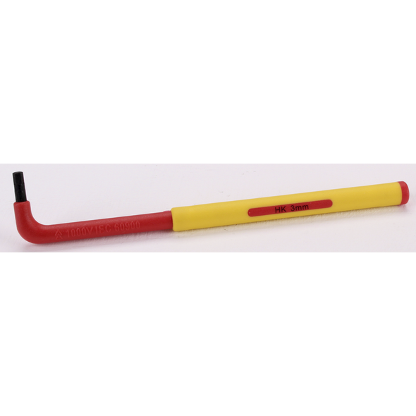 Sealey VDE Extra-Long Hex Key Wrench 3.0mm
