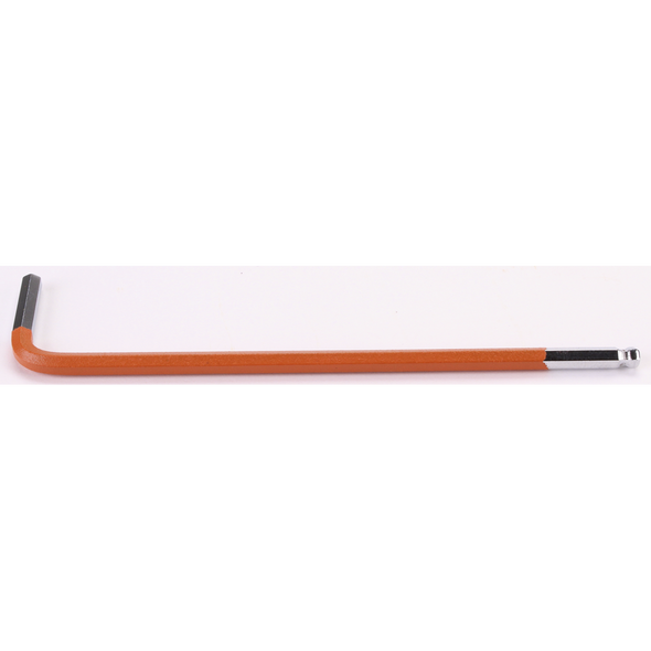 Sealey Long Jumbo Ball-End Hex Key 1/8" 'Anti-Slip'