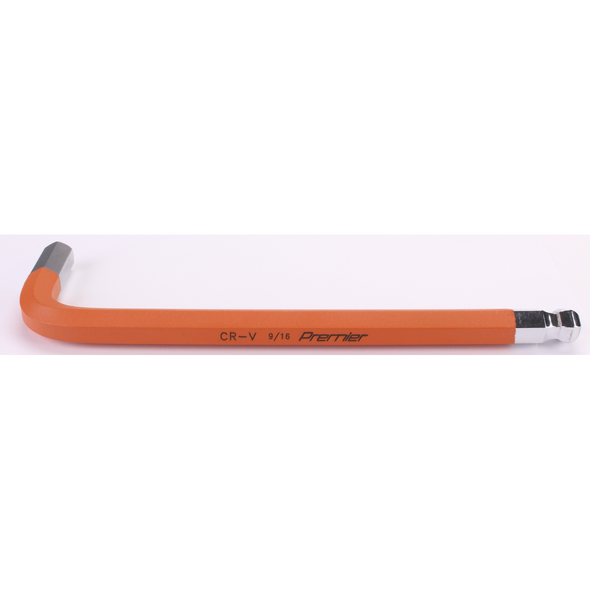 Sealey Long Jumbo Ball-End Hex Key 9/16" 'Anti-Slip'