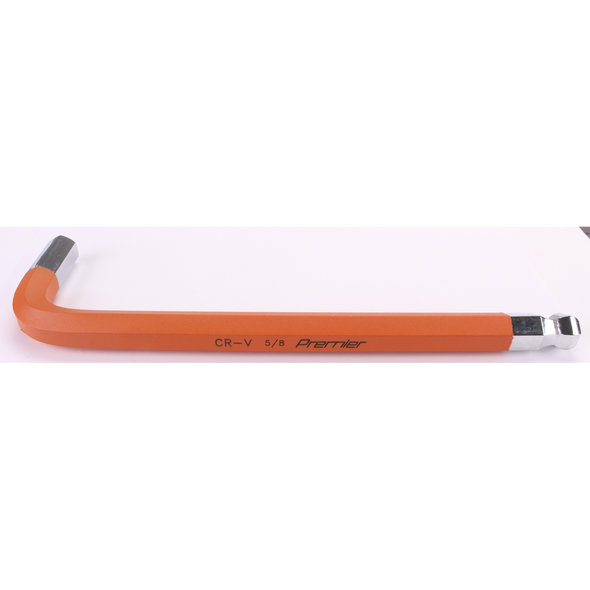 Sealey Long Jumbo Ball-End Hex Key 5/8" 'Anti-Slip'