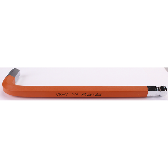 Sealey Long Jumbo Ball-End Hex Key 3/4" 'Anti-Slip'