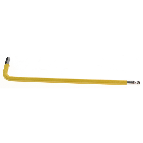 Sealey Long ball-end hex key 3mm (yellow)
