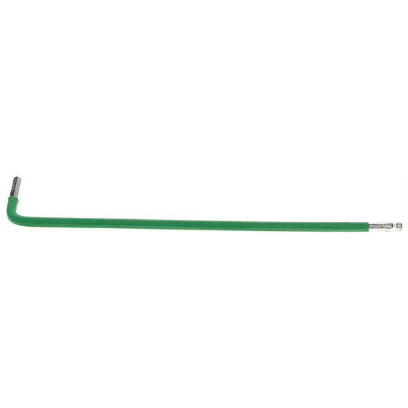 Sealey Extra-long ball-end hex key 2.5mm (green)