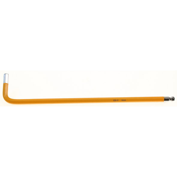 Sealey Extra-long ball-end hex key 4.0mm (orange)