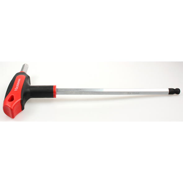 Sealey T-handle ball end hex key 10mm