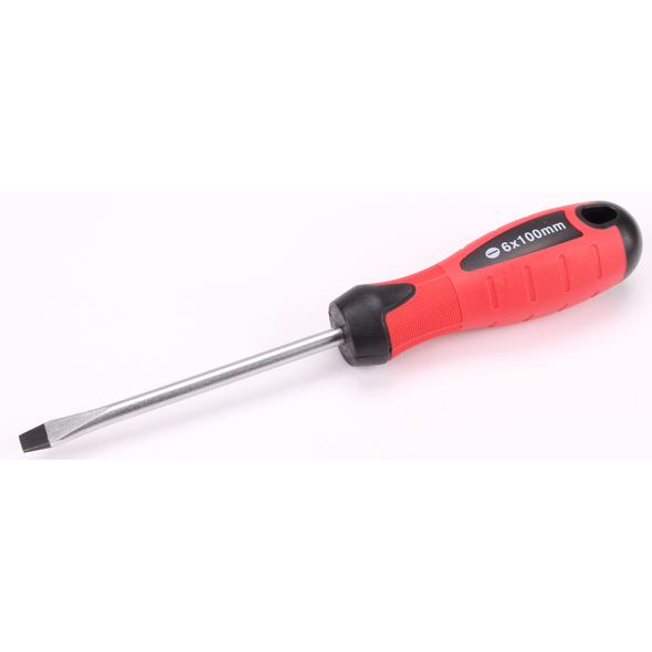 Sealey Screwdriver, Slotted SL6x100