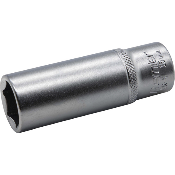 Sealey 3/8"Dr Deep Socket 15mm (Micro Satin Finish)