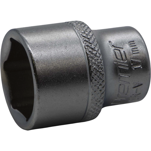 Sealey 3/8"Dr Socket 17mm (Micro Satin Finish)
