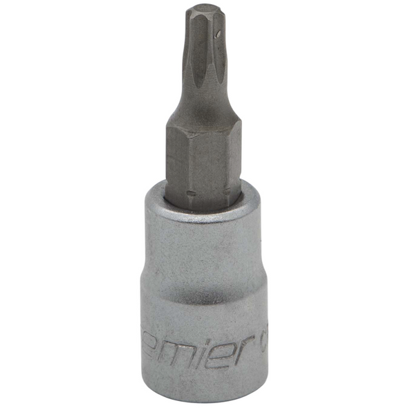 Sealey 1/4"Dr Trx-Star Socket Bit T20 (Micro Satin Finish)