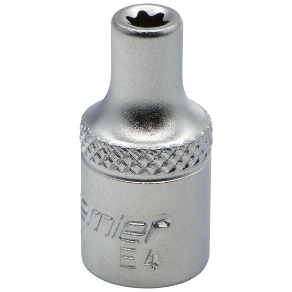 Sealey 1/4"Dr E-Torx Socket E4 (Micro Satin Finish)