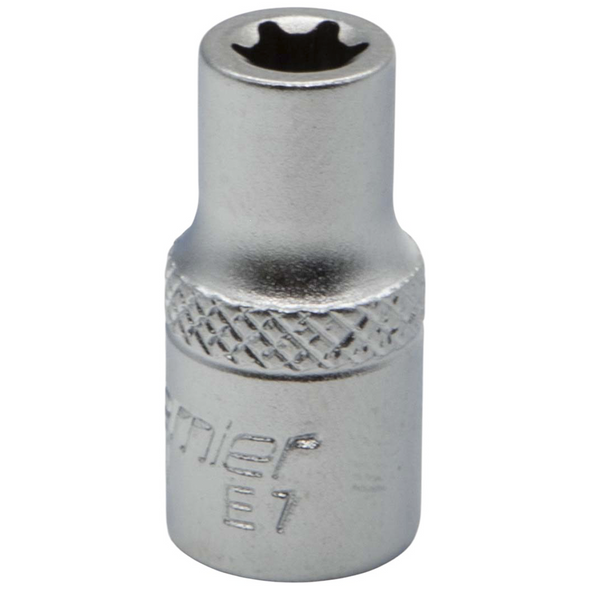 Sealey 1/4"Dr E-Torx Socket E7 (Micro Satin Finish)