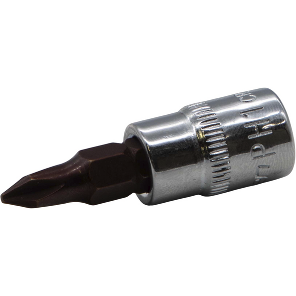 Sealey 1/4"Dr Phillips Socket Bit PH1 (Micro Satin Finish)