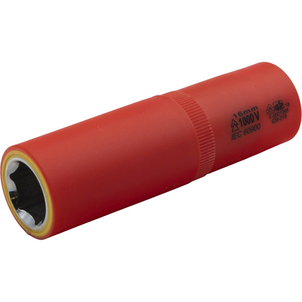 Sealey 1/2"Sq Dr Insulated Socket 16mm