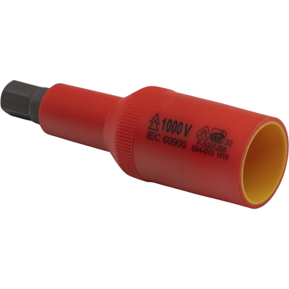 Sealey 1/2"Sq Dr Insulated Hex Bit Socket 10mm
