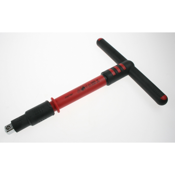 Sealey Insulated t-handle 3/8"dr 200mm
