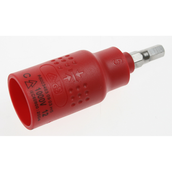 Sealey Insulated socket 3/8"dr 8mm
