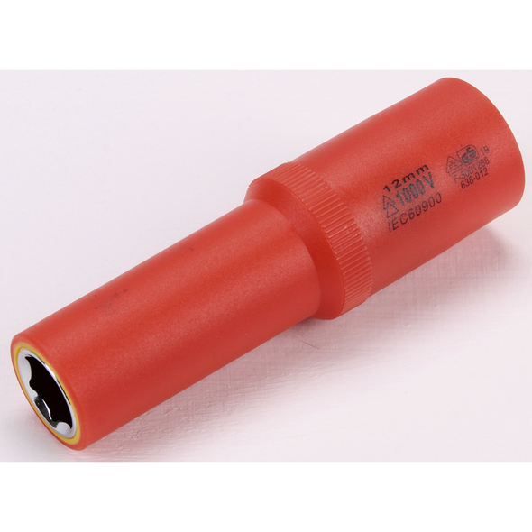 Sealey VDE Insulated 1/2"Dr Socket 12mm