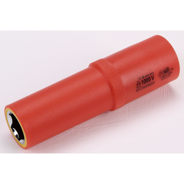 Sealey VDE Insulated 1/2"Dr Socket 14mm