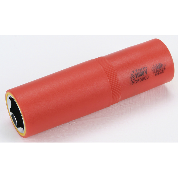 Sealey VDE Insulated 1/2"Dr Socket 17mm