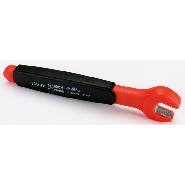 Sealey Insulated Open End Wrench 14mm