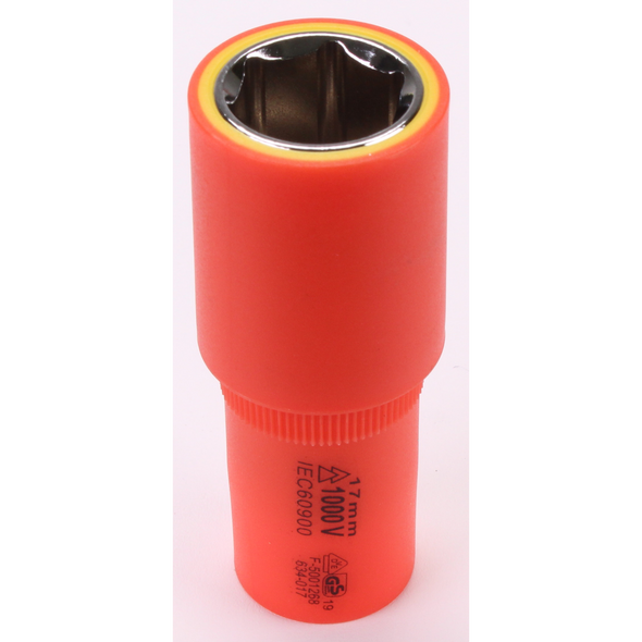 Sealey 3/8"Sq Dr Insulated Socket 17mm